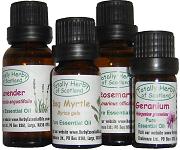 pure essential oils
 and body massage and carrier oils 